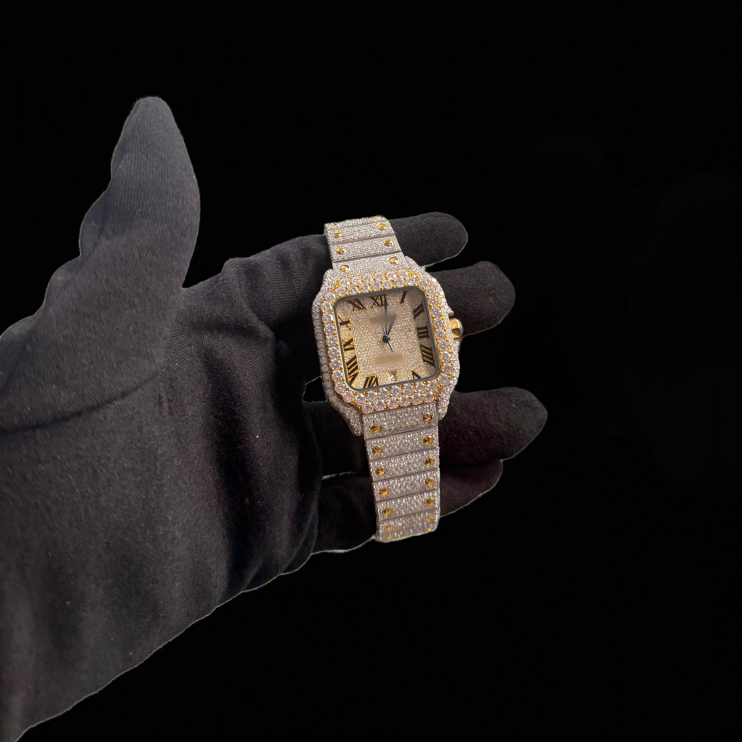 VVS Two Tone Gold Santos