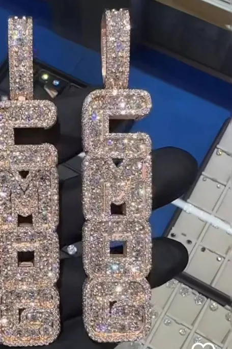 Custom Letter Pendant 2 Inches